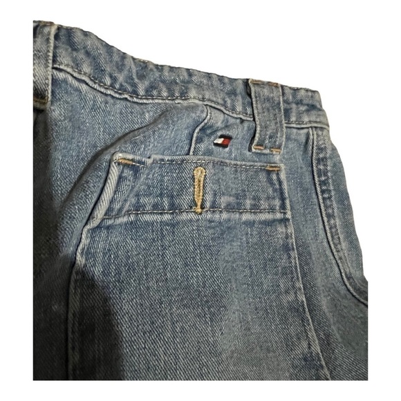 TOMMY Hilfiger Vintage distressed Y2K shorts womens size 12 - Picture 5 of 8